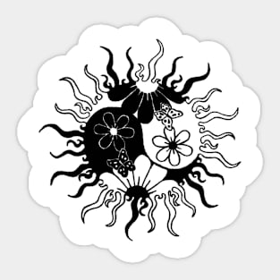 YinYang Sunshine Sticker